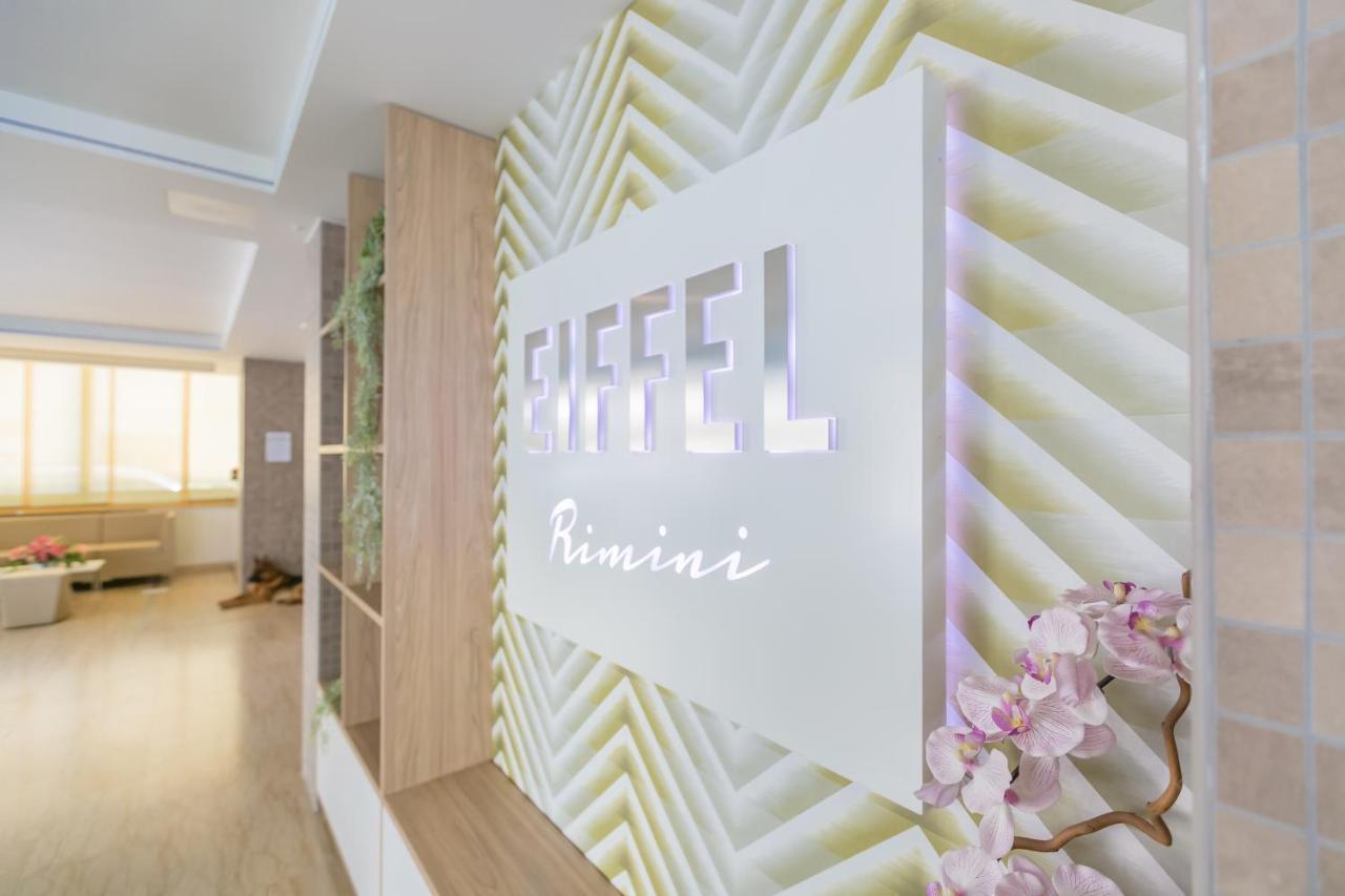Hotel Eiffel Римини Экстерьер фото